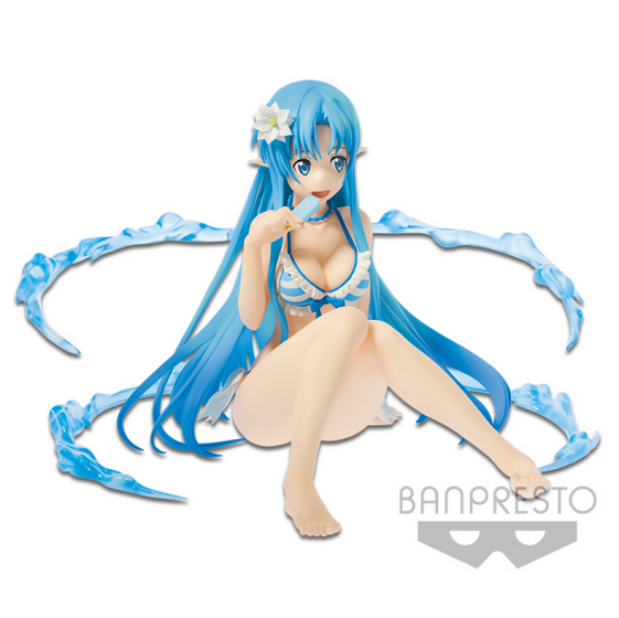 Sword Art Online - Code Register - EXQ Figure - Asuna in Blue Marine Color 13cm