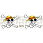 ONE PIECE - Mug - 460 ml - Skull drawn by Luffy -
