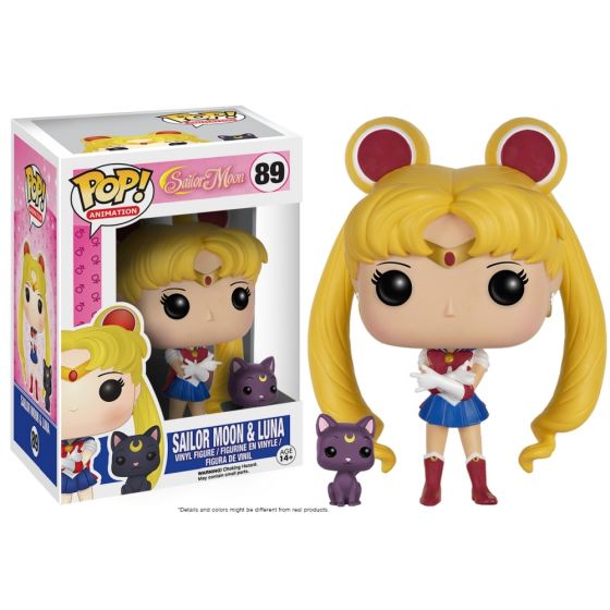 POP! Vinyl: Sailor Moon: Sailor Moon & Luna 10cm
