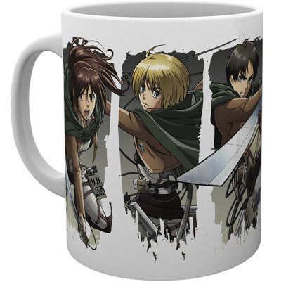 Attack on Titan - Mug 300 ml / 10 oz - Character Montage