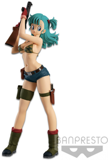Dragon Ball Figure Glitter & Glamours Bulma