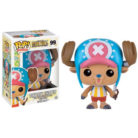 POP! Vinyl: One Piece: Tony Tony Chopper Flocked (Exc) - 10 cm