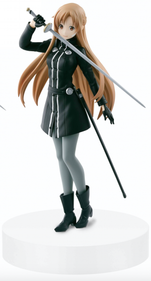 Sword Art Online Ordinal Scale DXF Figure Asuna Black Swordswoman ver. 17 cm