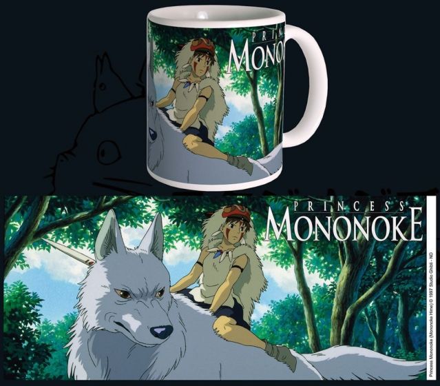 Studio Ghibli - Mug - 320 ml / 11oz - Princess Mononoke