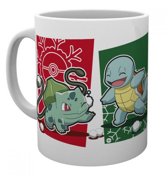 Pokemon - Mug 300 ml / 10 oz - Snowball Starters Christmas Mug