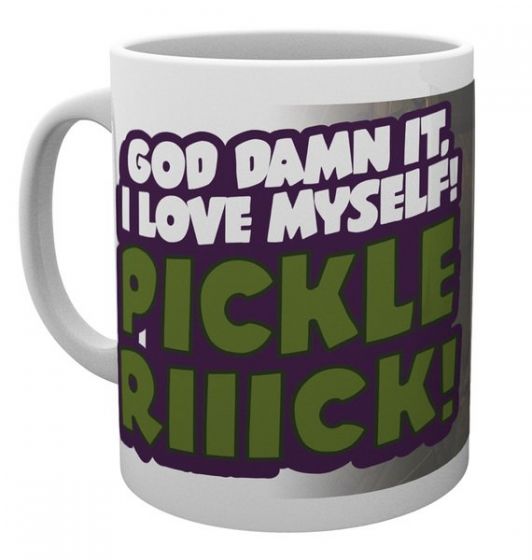 Rick and Morty - Mug 300 ml / 10 oz - Rat Suit Pickle Rick