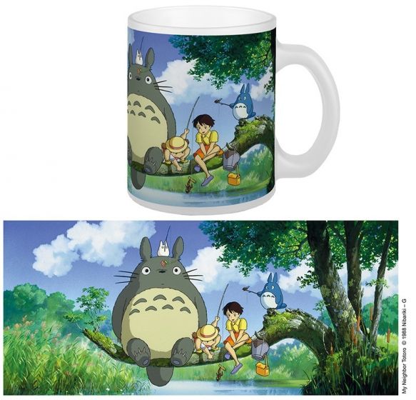 Studio Ghibli - Mug - 320 ml / 11oz - Totoro Fishing