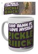 Rick and Morty - Mug 300 ml / 10 oz - Rat Suit Pickle Rick